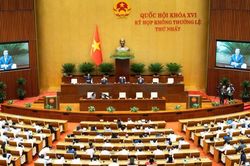 Quốc hội thông qua nhiều luật, nghị quyết và bế mạc Kỳ họp không thường lệ