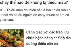 Tăng cường phổ biến kiến thức dinh dưỡng chính thống trên nền tảng số