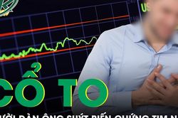 Cổ to hơn một năm không khám, người đàn ông suýt biến chứng tim nặng