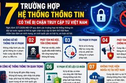 7 'lằn ranh' khiến hệ thống thông tin có thể bị chặn