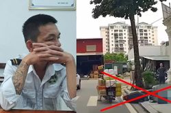 CAP Hoàng Mai làm việc với bảo vệ hành hung shipper tại khu đô thị Louis