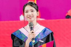 Nữ du học sinh Việt làm MC, quen mặt trên báo Trung Quốc
