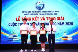 T&acirc;y Ninh vinh danh 51 tập thể, c&aacute; nh&acirc;n tại Cuộc thi Đại sứ Văn h&oacute;a đọc