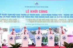 Đà Nẵng khởi công hai dự án hạ tầng hơn 4.293 tỉ đồng