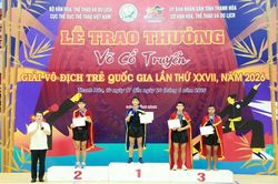 Võ cổ truyền trẻ hội tụ, Thanh Hóa khẳng định sức mạnh ở nội dung đối kháng