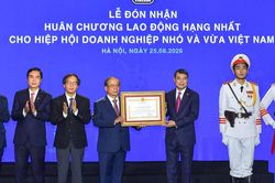 Thủ tướng L&ecirc; Minh Hưng: Doanh nghiệp nhỏ v&agrave; vừa phải trở th&agrave;nh nguồn bổ sung li&ecirc;n tục cho lớp doanh nghiệp lớn