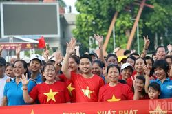 Tuyên Quang: 4.500 người tham gia chương trình 'Cùng Việt Nam tiến bước'