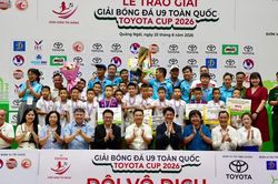 U9 HVL Sơn La lần đầu vô địch Giải bóng đá U9 toàn quốc