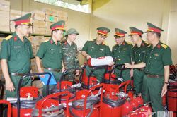 Cục Hậu cần - Kỹ thuật, Quân đoàn 34 kiểm tra tại Kho 789