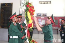 Quân khu 5 dâng hoa, dâng hương tri ân tại căn cứ địa cách mạng