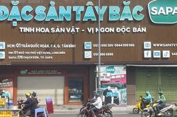 Cửa hàng đặc sản Tây Bắc của Hải Sapa TV tại TPHCM hiện ra sao?