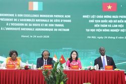 Thúc đẩy trao đổi đào tạo và nông nghiệp giữa Việt Nam với Bờ Biển Ngà