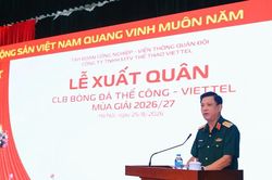 Thể Công Viettel ra mắt 11 tân binh, gửi thách thức đến các đối thủ ở V.League
