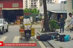 Xác minh clip bảo vệ khu đô thị hành hung nam tài xế xe ôm công nghệ