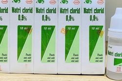 Xử phạt công ty sản xuất lô thuốc nhỏ mắt Natri clorid 0,9% vi phạm chất lượng