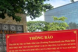 Sở GD-ĐT TPHCM yêu cầu báo cáo vụ Trường PennSchool bị thu hồi mặt bằng