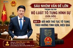 Bài 1: Đổi mới thủ tục tố tụng hình sự theo hướng tinh gọn, hiệu quả