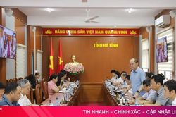 Thường trực Tỉnh ủy Hà Tĩnh tổ chức tiếp công dân định kỳ tháng 8