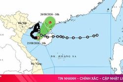 B&atilde;o số 4 suy yếu th&agrave;nh &aacute;p thấp nhiệt đới