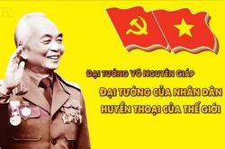 Thông điệp lịch sử: Đại tướng Võ Nguyên Giáp - Đại tướng của nhân dân, huyền thoại của thế giới