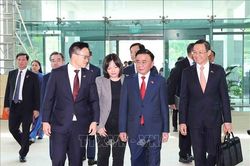 Thường trực Ban Bí thư Trần Cẩm Tú kết thúc tốt đẹp chuyến thăm chính thức Singapore
