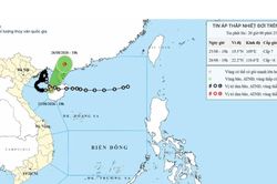 Áp thấp nhiệt đới giữ nguyên cường độ trên vùng ven biển phía Tây Bắc đảo Hải Nam (Trung Quốc)