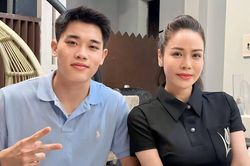 Ca sĩ Nhật Kim Anh chung khung hình với cầu thủ Đình Bắc gây sốt MXH