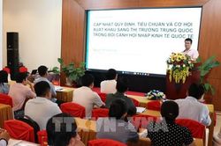 Xuất khẩu sang Trung Quốc: Doanh nghiệp Vĩnh Long phải đổi thay gì?