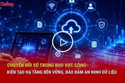 Chuyển đổi số trong khu vực công: Kiến tạo hạ tầng bền vững, bảo đảm an ninh dữ liệu