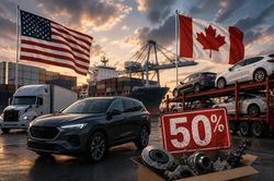 Mỹ tuyên bố tăng thuế ô tô, thép Canada lên 50%