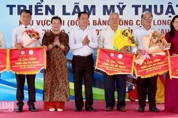 An Giang có 3 tác giả đoạt giải mỹ thuật khu vực đồng bằng sông Cửu Long
