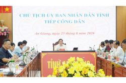 Chủ tịch UBND tỉnh An Giang yêu cầu rà soát kỹ, giải quyết dứt điểm kiến nghị của công dân