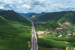 Toàn cảnh cao tốc La Sơn - Hòa Liên sau mở rộng