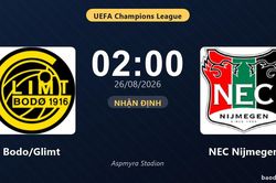 Nhận định Bodo/Glimt vs NEC Nijmegen: Cặp đấu hai lượt đi-về