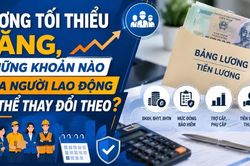 Infographic Lương tối thiểu tăng, những khoản nào của người lao động có thể thay đổi theo?