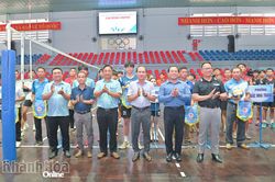Khai mạc Giải Bóng chuyền Đại hội Thể dục thể thao tỉnh Khánh Hòa