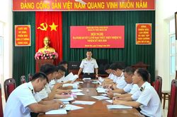 Đảng ủy Tiểu đoàn Phương tiện không người lái, Vùng 4 Hải quân tổ chức Hội nghị ra nghị quyết lãnh đạo thực hiện nhiệm vụ nhiệm kỳ 2025 - 2030