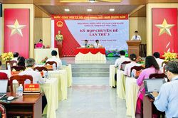 HĐND xã Nam Cam Ranh tổ chức Kỳ họp chuyên đề lần thứ 3