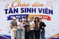 Rộn ràng ngày hội đón tân sinh viên