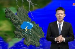 Dự báo thời tiết đêm 25 và ngày 26/8