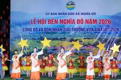 Đặc sắc Chương tr&igrave;nh nghệ thuật ch&agrave;o mừng Lễ hội đền Nghĩa Đ&ocirc;