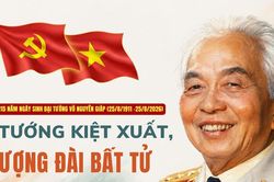 Vị tướng kiệt xuất, tượng đài bất tử của dân tộc Việt Nam