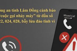 Không gọi lại những cuộc 'nhá máy' từ số điện thoại lạ