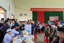 Hơn 380 đơn vị máu được tiếp nhận tại 'Giọt hồng Nam Ban'