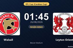 Nhận định Walsall vs Leyton Orient: Thắng để đi tiếp