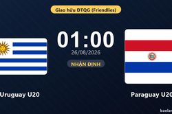 Nhận định Uruguay U20 vs Paraguay U20: Kh&aacute;ch quyết chặn đ&agrave; sa s&uacute;t