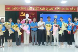 Thành lập 9 Công đoàn cơ sở tại các Khu công nghiệp