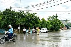 Khắc phục ngập úng, đảm bảo an toàn giao thông