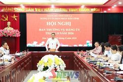 Hội nghị Ban Thường vụ Đảng ủy UBND tỉnh th&aacute;ng 8/2026