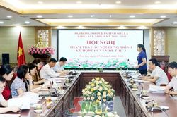 Thẩm tra nội dung tr&igrave;nh Kỳ họp chuy&ecirc;n đề thứ 3 HĐND tỉnh về lĩnh vực d&acirc;n tộc